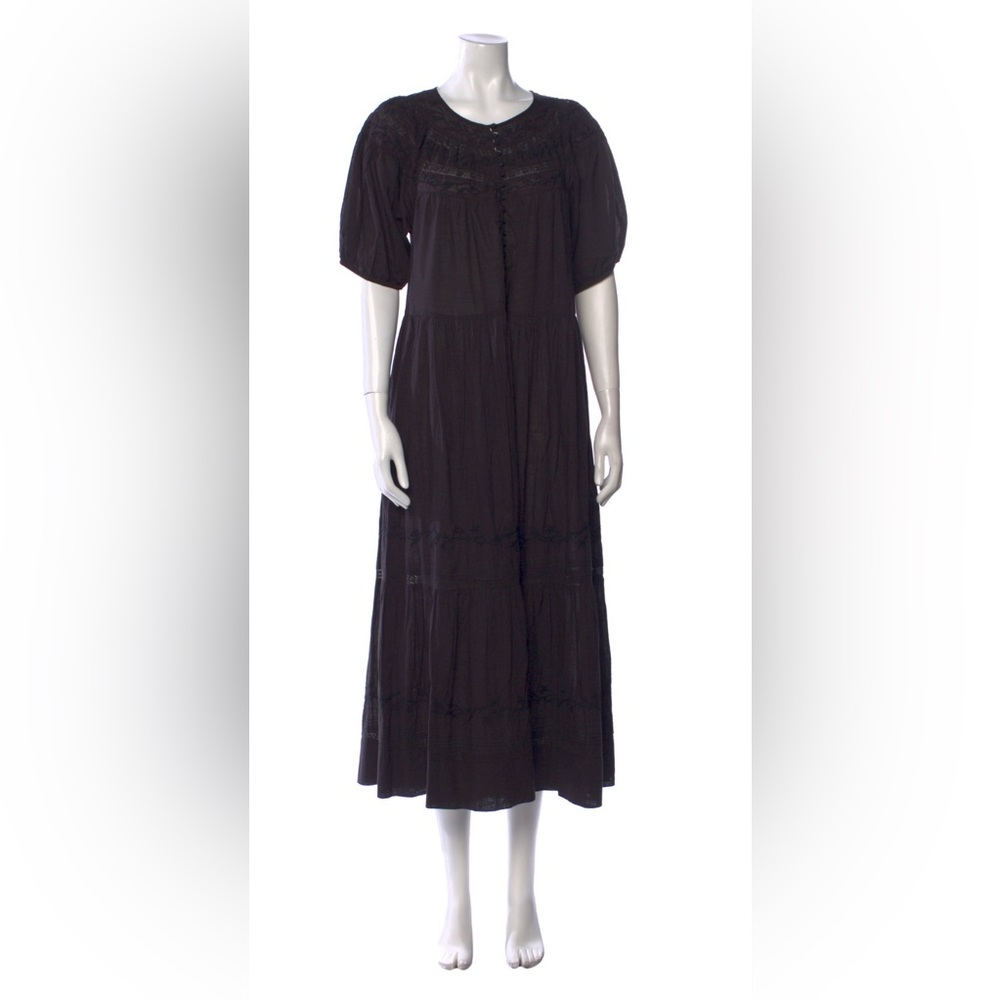 The Great Crew Neck Long Dress